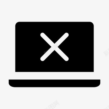笔记本电脑流屏幕保护程序图标图标