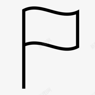 旗帜挥舞誓言图标图标