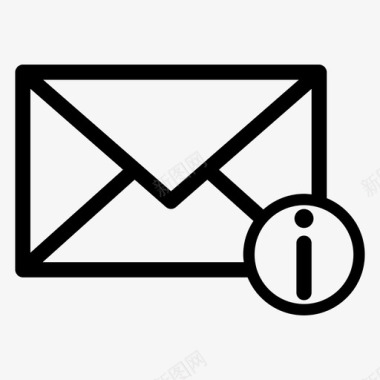 信息电子邮件邮箱信函图标图标
