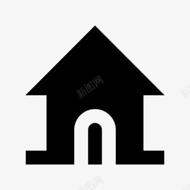 房子小木屋小屋图标图标
