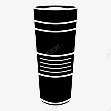 咖啡杯旅行杯保温瓶图标图标