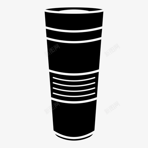 咖啡杯旅行杯保温瓶图标svg_新图网 https://ixintu.com 保温瓶 咖啡杯 壶 旅行杯 杯子 热的 饮料 饮料容器