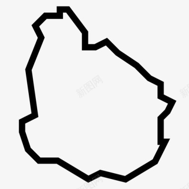 乌拉圭国家拉丁美洲图标图标