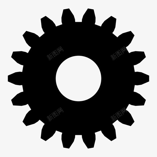 齿轮内部工作机器图标svg_新图网 https://ixintu.com 内部工作 手表 旋转 机器 机械 蜗轮 齿轮