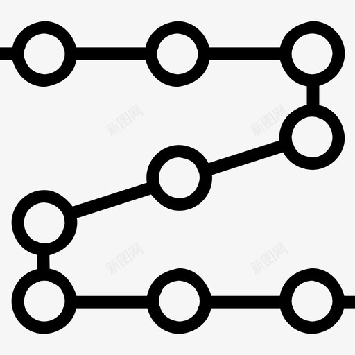 路径成就方向图标svg_新图网 https://ixintu.com 成就 成就等级 指示 方向 方式 等级 路径 路线 道路 零点