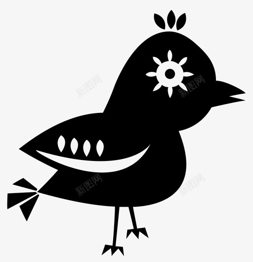 鸟智能手机脉冲图标svg_新图网 https://ixintu.com 互联网 动物 唧唧 小鸡 无线 智能手机 脉冲 通讯 飞行 鸟