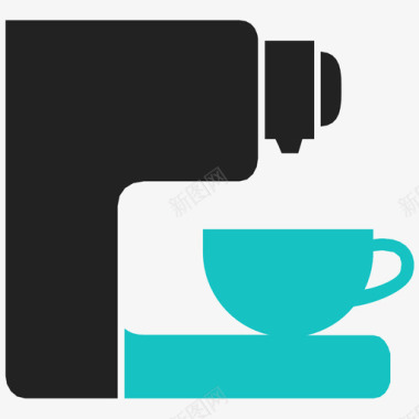 浓缩咖啡机1电器图标图标