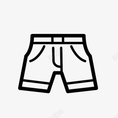 短裤夏季下装裤子图标图标