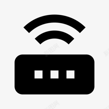 wifi路由器科技标图标图标