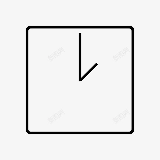 平方钟一分钟的时间图标svg_新图网 https://ixintu.com 一分钟的时间 平方钟