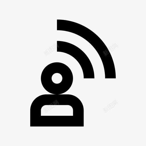 wifi用户wifi信号ui图标svg_新图网 https://ixintu.com bold gold hold nope ui wifi信号 wifi用户 互联网 已售 无线互联网 网络和通信