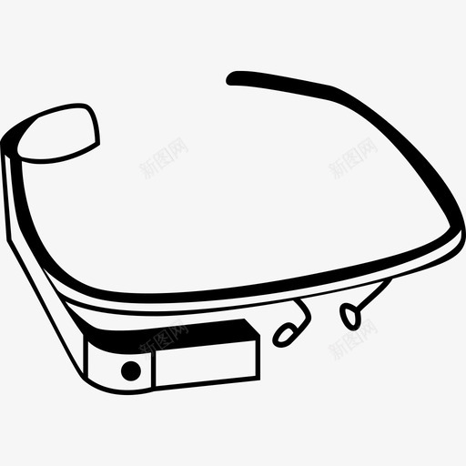谷歌眼镜正面上方电脑谷歌眼镜图标svg_新图网 https://ixintu.com 电脑 谷歌眼镜 谷歌眼镜正面上方