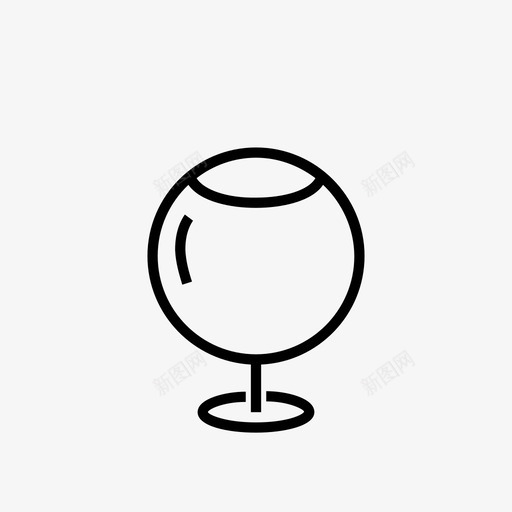 葡萄酒起泡圆形图标svg_新图网 https://ixintu.com 啜饮 圆形 成圈 果味 玻璃杯 葡萄 葡萄酒 起泡 饮料