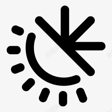 天气气候部分多云图标图标