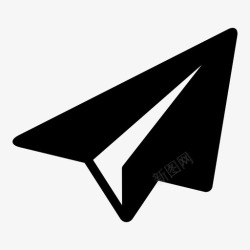 用户折纸纸飞机启动项目图标高清图片