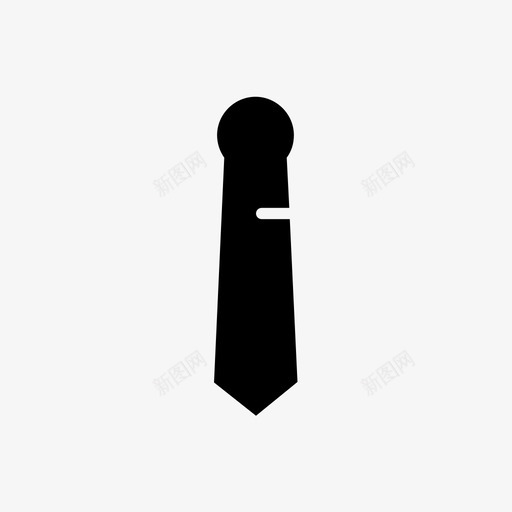 领带套装展示品图标svg_新图网 https://ixintu.com 商务 套装 展示品 布料 时装 服装 派对服装 男士 面料 领带