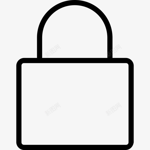 锁定关闭门图标svg_新图网 https://ixintu.com 保险箱 关闭 密码 打开 登录 轮廓图标 钥匙 锁定 门