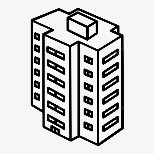 公寓爆发振荡图标svg_新图网 https://ixintu.com 3d建筑轮廓 互联网 住房 公寓 建筑 振荡 溪流 爆发 牧场 综合体 街区