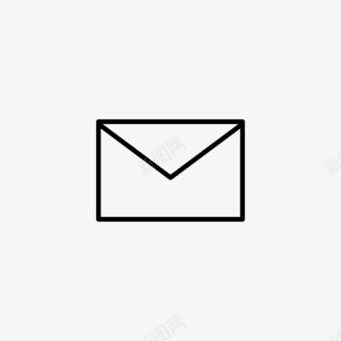 信封纸张邮件图标图标