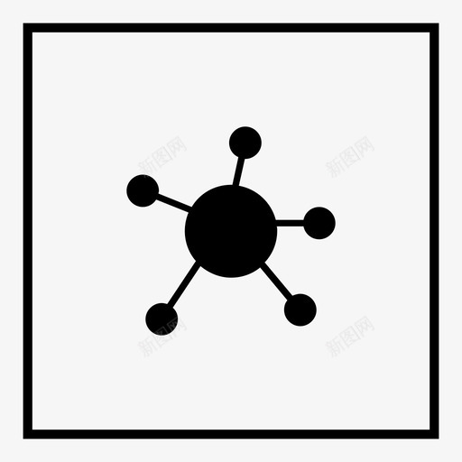 连接连接连接分布式网络图标svg_新图网 https://ixintu.com 连接 连接连接分布式网络