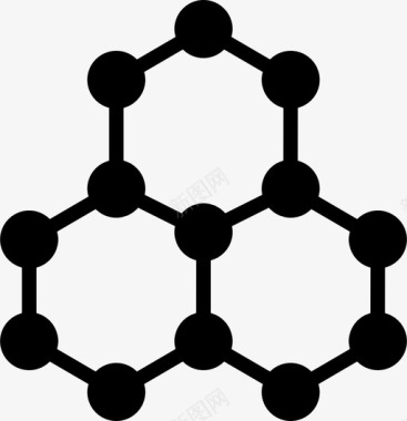 分子科学环图标图标