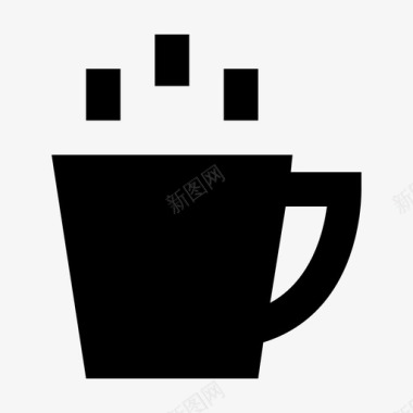 马克杯茶摩卡图标图标