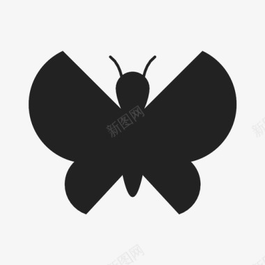 蝴蝶茧飞翔图标图标