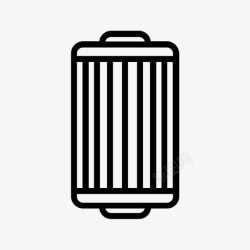 发动机仓清洁汽车滤清器分类零件图标高清图片