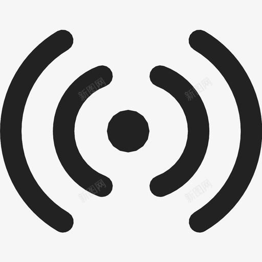 wifi流信号图标svg_新图网 https://ixintu.com wifi 互联网 信号 广播 放牧 无线 最新技术 残废 殴打 流