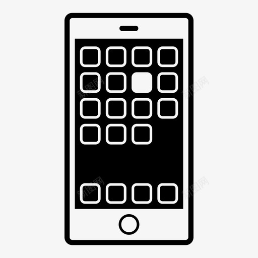 移动应用程序软件智能手机图标svg_新图网 https://ixintu.com ios iphone应用程序 主屏幕 广告 应用程序 智能手机 移动应用程序 网络工作 网络浏览器 软件