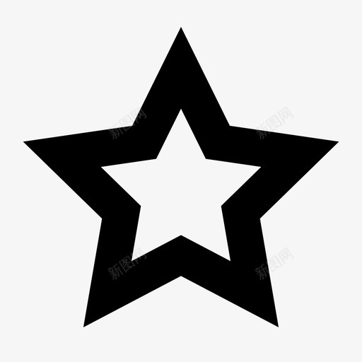 星星星座几何学图标svg_新图网 https://ixintu.com 五面星 几何学 星座 星星 简单形状和星星