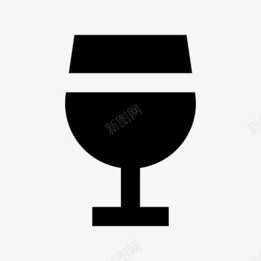 酒杯酒类鸡尾酒图标图标