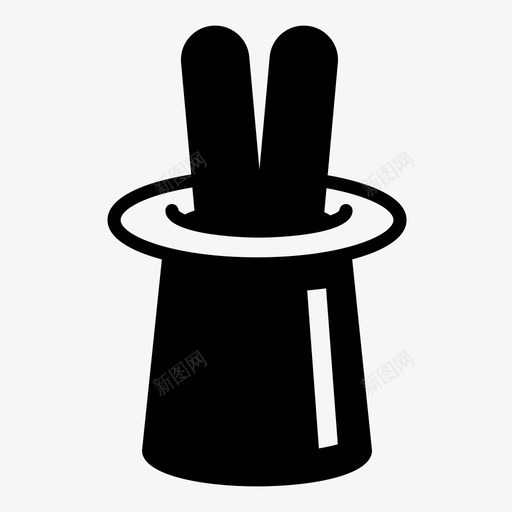 魔术帽震颤智能手机图标svg_新图网 https://ixintu.com 互联网 奇迹 放牧 智能手机 秘密 脉冲 震颤 魔术 魔术兔 魔术帽