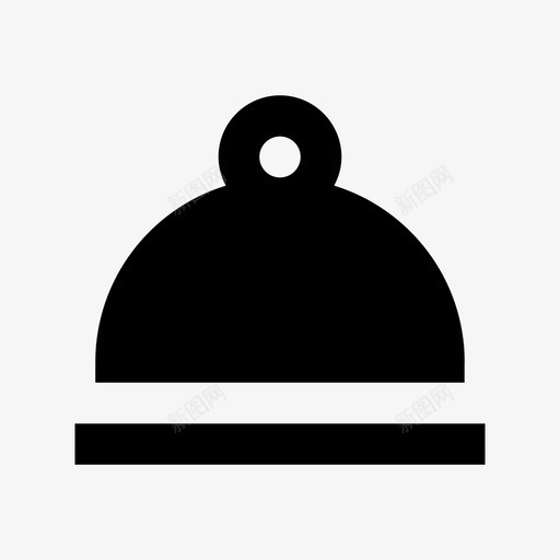 clocheprotect拼盘图标svg_新图网 https://ixintu.com cloche protect 厨师拼盘 圣诞节和复活节材料固体设计图标 封面 帽子 拼盘 服务盘 植物 钟 食品拼盘 食品服务