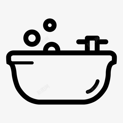 浴缸洗衣机肥皂图标svg_新图网 https://ixintu.com 建筑 按摩浴缸 水管工 泡沫 洗衣机 浴室 浴缸 清洁剂 热水 肥皂
