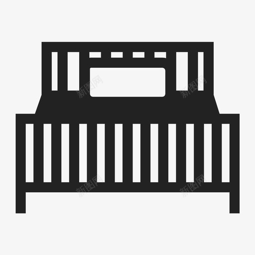 床展品物品图标svg_新图网 https://ixintu.com 家具 展品 床 材料 物品 睡眠 躺椅 酒店