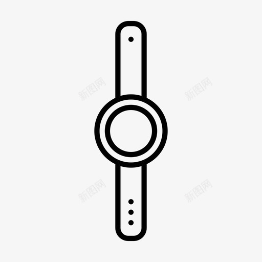 智能手表手表时间图标svg_新图网 https://ixintu.com 安卓手表 小工具 手表 技术 时间 智能手表 珠宝 电子产品 苹果手表