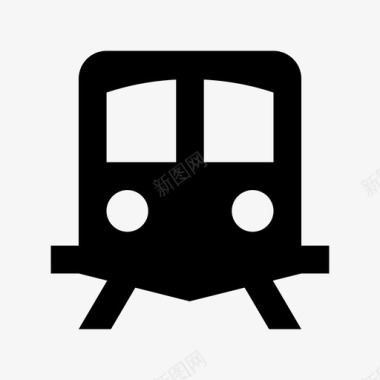 火车运输骑乘图标图标