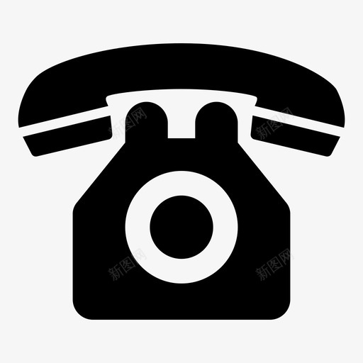 电话呼叫联系人图标svg_新图网 https://ixintu.com 呼叫 字形用户界面2 支持 电话 线路 联系人 通话 铃声