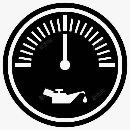 油表汽车仪表仪表图标svg_新图网 https://ixintu.com 仪表 汽车仪表 油表