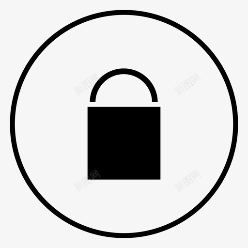 锁定锁定在线支付保险箱图标svg_新图网 https://ixintu.com 锁定 锁定在线支付保险箱