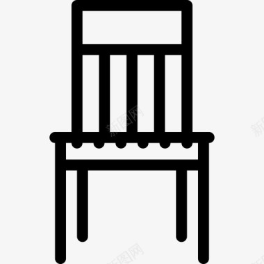 椅子长凳装饰图标图标