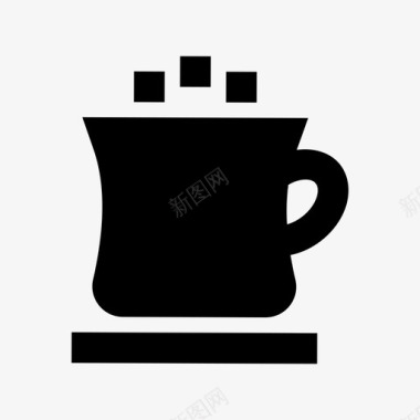 茶杯厨具材料图标图标