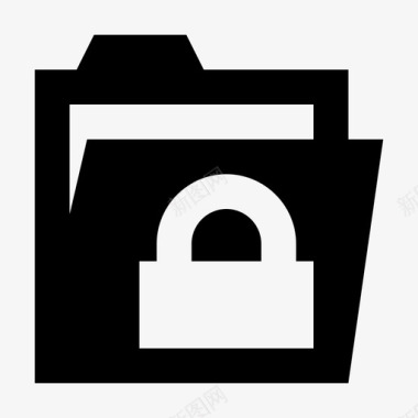 锁定文件夹软件受保护文档图标图标