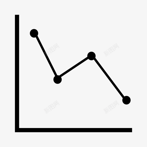 线条图悸动统计图标svg_新图网 https://ixintu.com 悸动 折线图 振荡 点图 线条图 统计 脉搏 跳动 震颤