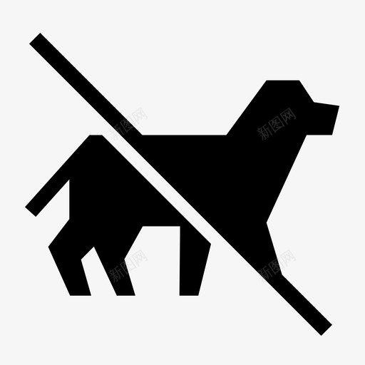 禁止携带宠物禁止出售禁止携带图标svg_新图网 https://ixintu.com 公共标志 禁止出售 禁止携带 禁止携带动物 禁止携带宠物