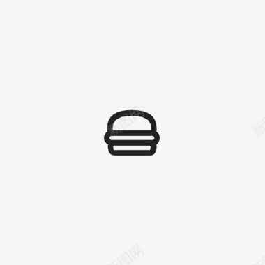 汉堡肉食物图标图标