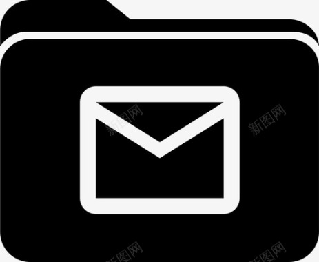 邮件夹信件收件箱图标图标