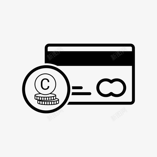 信用卡分信用卡图标svg_新图网 https://ixintu.com 信用卡 信用卡分