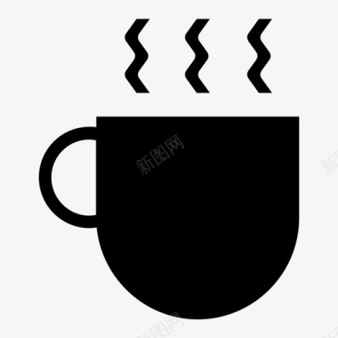 咖啡泥早晨图标图标